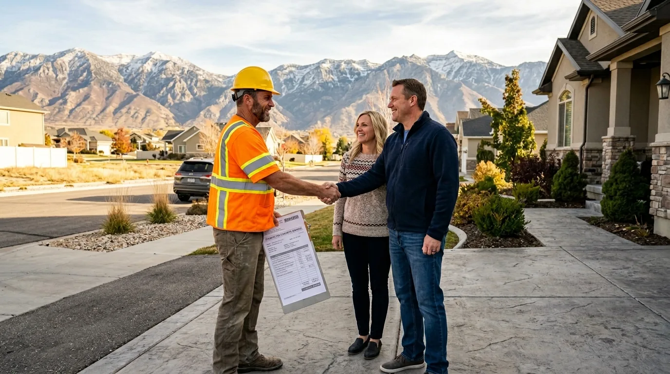 Choosing the Right Concrete Contractor in Vineyard UT