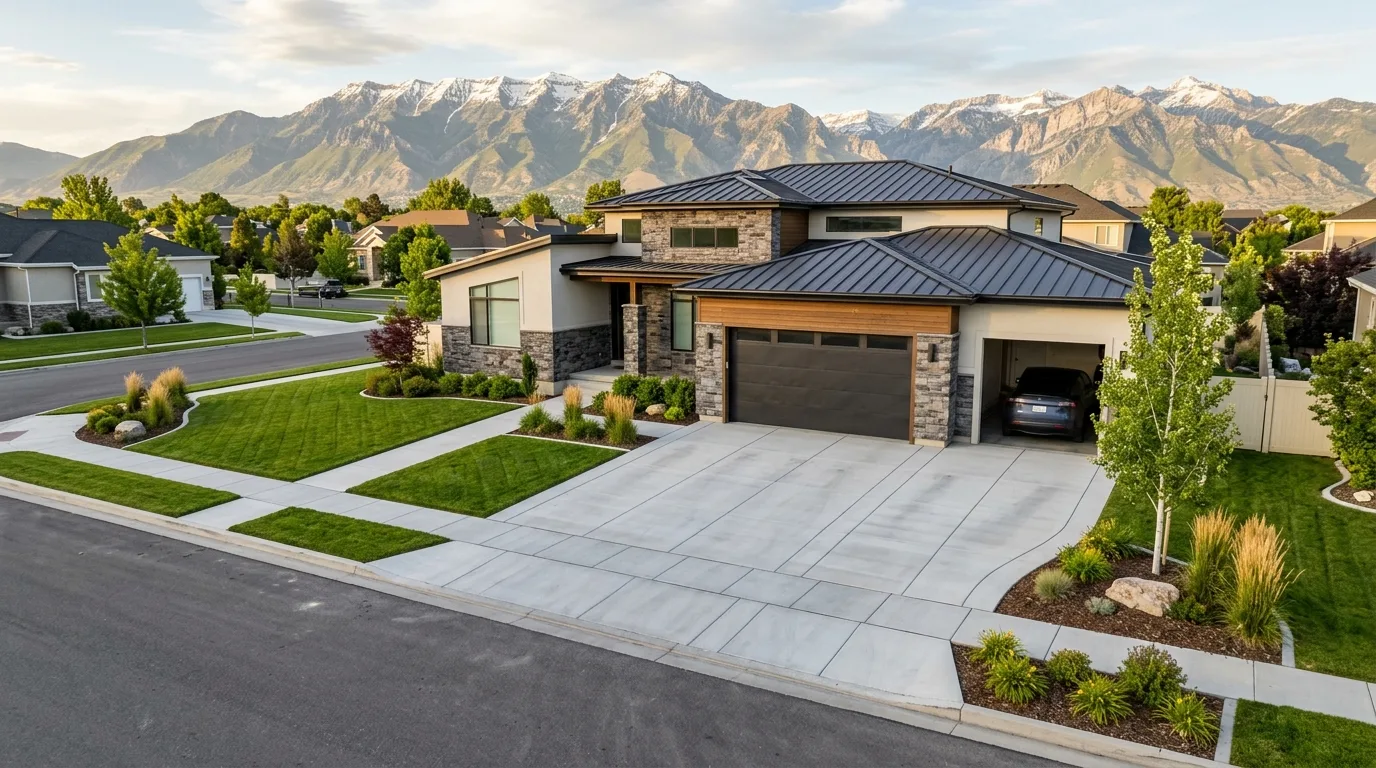 Concrete Driveway Cost in Vineyard UT: 2025 Pricing