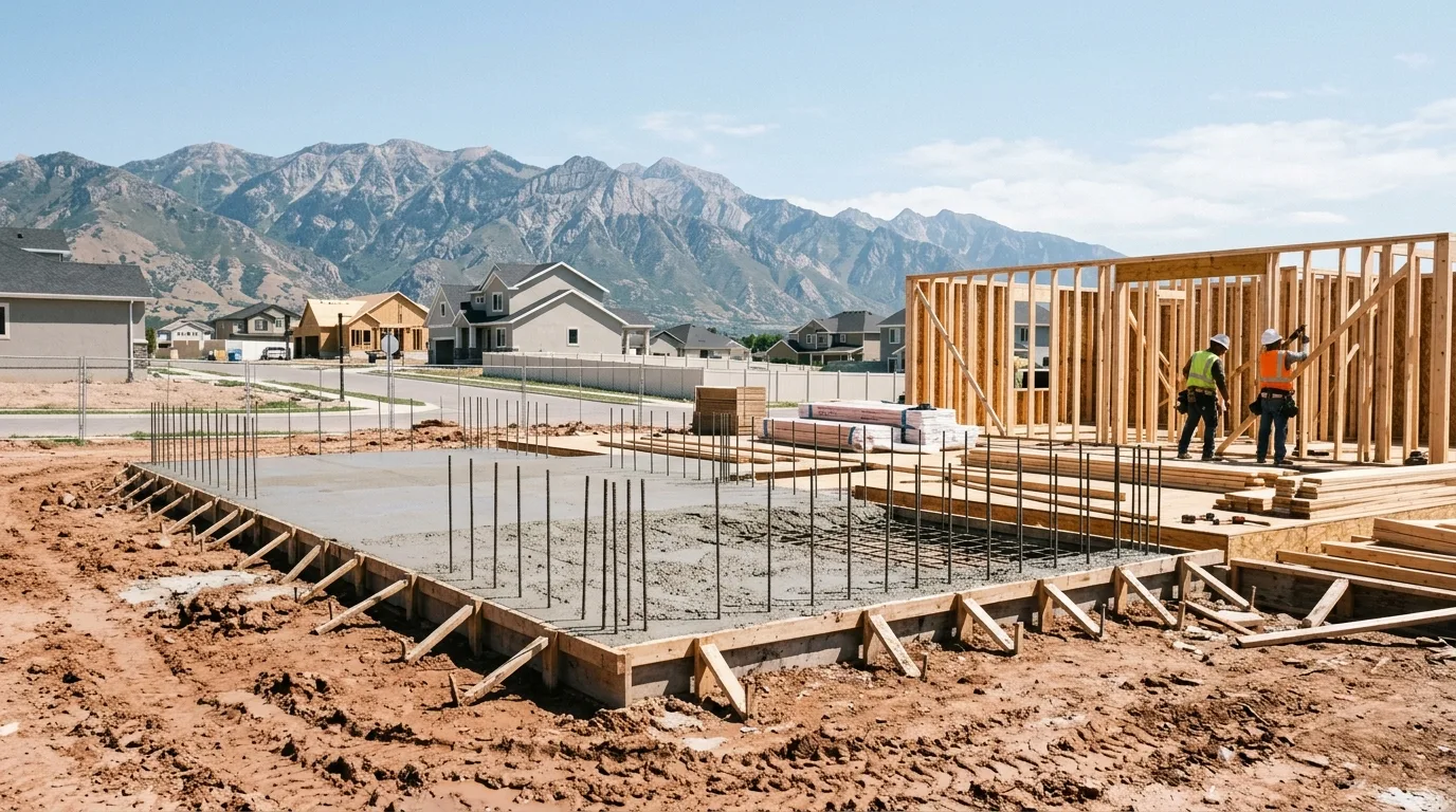 New Construction Concrete: Foundations in Utah County